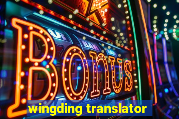 wingding translator